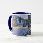 sneeuw_cabine_Kerstmis_mok Mok (Voorkant links)