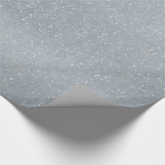 sneeuw cadeaupapier (Hoek)