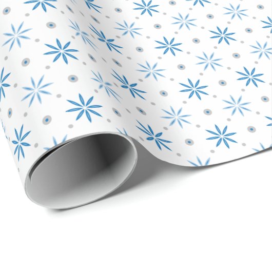 sneeuw cadeaupapier (Rol Hoek)