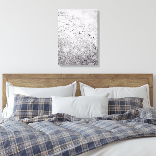 Sneeuw Canvas Afdruk (Insitu (Slaapkamer))