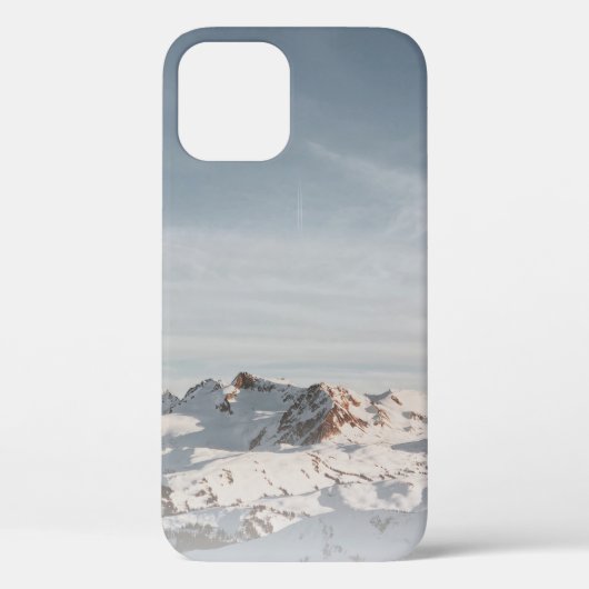 SNEEUW CAPPED MOUNTAIN OP DAGTIME Case-Mate iPhone CASE (Achterkant)