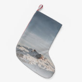 SNEEUW CAPPED MOUNTAIN OP DAGTIME KLEINE KERSTSOK (Voorkant (Hangend))