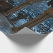 Sneeuw Conservatorium Hal Gift Wrap Cadeaupapier (Hoek)