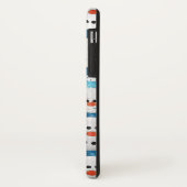 Sneeuw Cute Baby Blue Winter Snowman Case-Mate iPhone Case (Achterkant/links)
