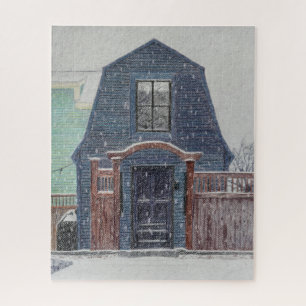 Sneeuw dag  legpuzzel
