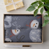 Sneeuw dag tissuepapier (Geschenk)