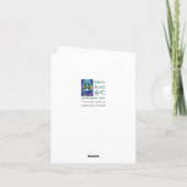 Sneeuw Dame Kaart (Achterkant)