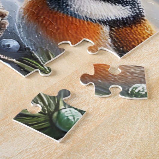 Sneeuw Dame Puzzel (Zijkant)
