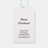 SNEEUW Dankbaar voor je Popby Cadeaulabel (Achterkant)