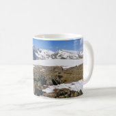 Sneeuw dat smelt op de Rocky Mountains Koffiemok (Voorkant rechts)