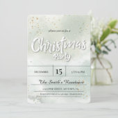 Sneeuw Diamant Behang, Gouden Decoraties Kaart (Staand voorkant)