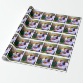 Sneeuw Dorp -Terrarium Foto - Cadeaupapier (Uitgerold)