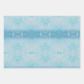 Sneeuw drift en peperkoek huis inpakpapier vel (Voorkant 3)