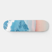 Sneeuw- en Blush-horizon Persoonlijk Skateboard (Horizontaal)
