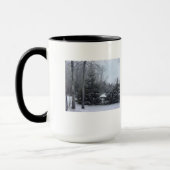 sneeuw en bomen mok (Links)