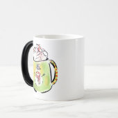 Sneeuw en cacao magische mok (Voorkant links)