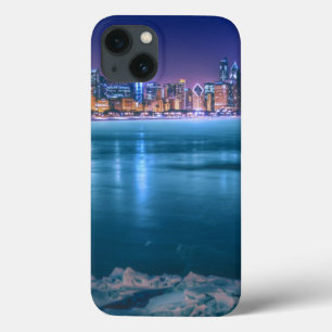 Sneeuw en ijs zijn overvloedig aanwezig op Lake Mi Case-Mate iPhone Case