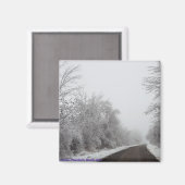 Sneeuw- en ijskweg #1 magnet (Voorkant / Achterkant)