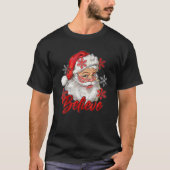  sneeuw en kerstmis t-shirt (Voorkant)