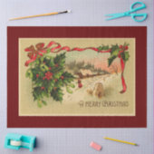  sneeuw- en kerstmistletoe tissuepapier (Craft)