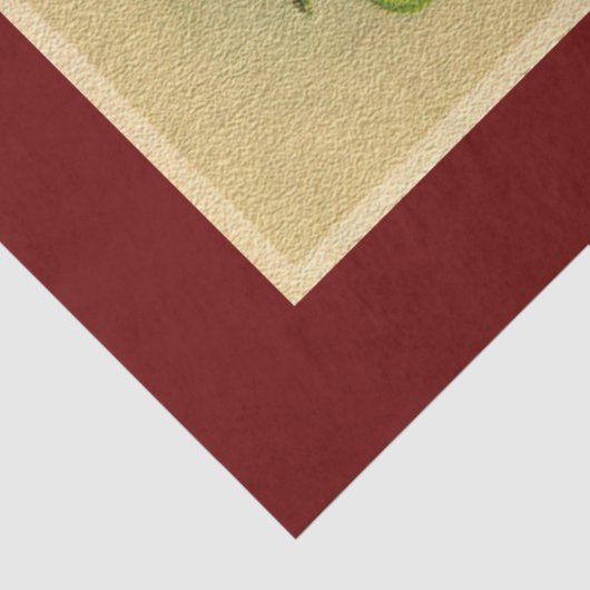 sneeuw- en kerstmistletoe tissuepapier (Detail)