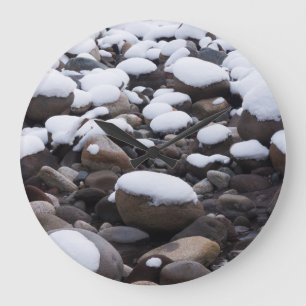 Sneeuw en Rocks, Nationaal Park Mt. Rainier Grote Klok