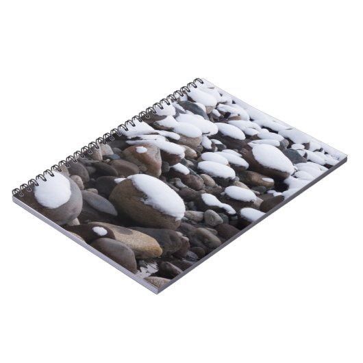 Sneeuw en Rocks, Nationaal Park Mt. Rainier Notitieboek (Linkerzijde)