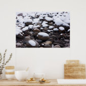 Sneeuw en Rocks, Nationaal Park Mt. Rainier Poster (Keuken)