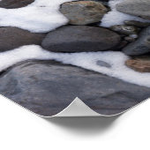 Sneeuw en rotsen, Mt. Rainier National Park 2 Poster (Hoek)