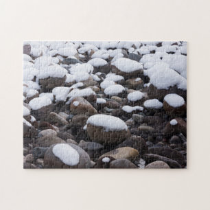 Sneeuw en rotsen, Mt. Rainier National Park Legpuzzel