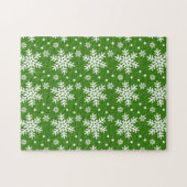 Sneeuw en Sneeuwvlokken Legpuzzel (Horizontaal)