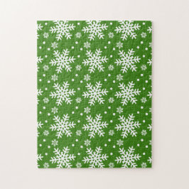 Sneeuw en Sneeuwvlokken Legpuzzel