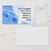 Sneeuw en wind van een Vliegtuig Visitekaartje (Voorkant / Achterkant)