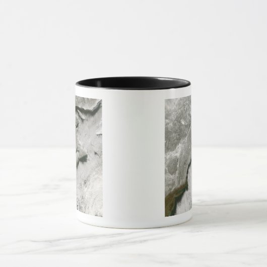 Sneeuw- en wolkenstraten mok (Midden)