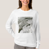 Sneeuw- en wolkenstraten t-shirt (Voorkant)