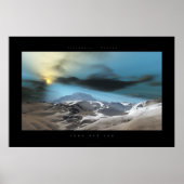 sneeuw en zon poster (Voorkant)