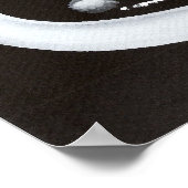 Sneeuw Enso Art Print (Hoek)