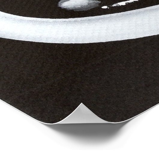 Sneeuw Enso Art Print (Hoek)