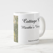 Sneeuw, Evergreen en Cottages - Martha's wijngaard Grote Koffiekop (Voorkant rechts)