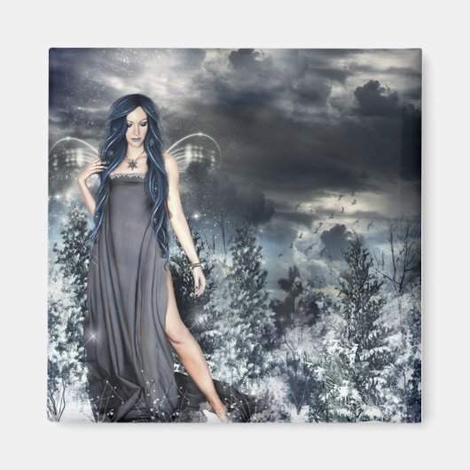 Sneeuw Fairy Magnet (Voorkant)