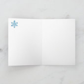 Sneeuw Feestdagen Kaart (Binnen)