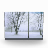 sneeuw fotoblokken (Voorkant)