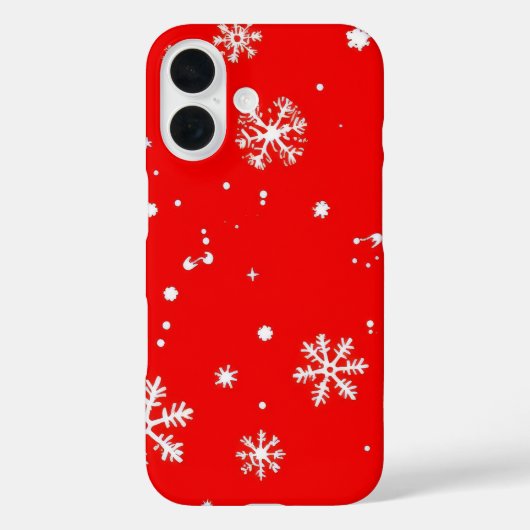 Sneeuw geval Case-Mate iPhone case (Achterkant)