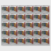 SNEEUW HERFST NEWS verpakkingspapier Cadeaupapier (Vlak)