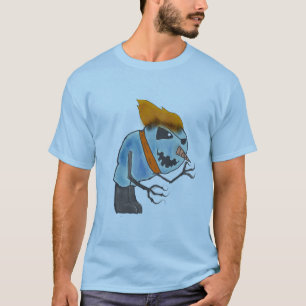 Sneeuw Herfst vlammen T-shirt
