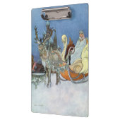 Sneeuw IJskoningin Russisch Prinses Rendier Klembord (Links)