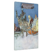 Sneeuw IJskoningin Russisch Prinses Rendier Klembord (Rechts)