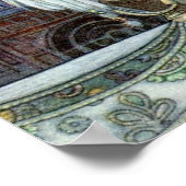 Sneeuw IJskoningin Russisch Prinses Rendier Poster (Hoek)