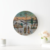 Sneeuw in april door Maurice Prendergast, kunst Grote Klok (Huis)