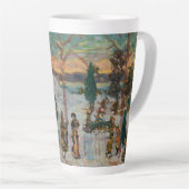 Sneeuw in april door Maurice Prendergast,  kunst Latte Mok (Rechterhoek)